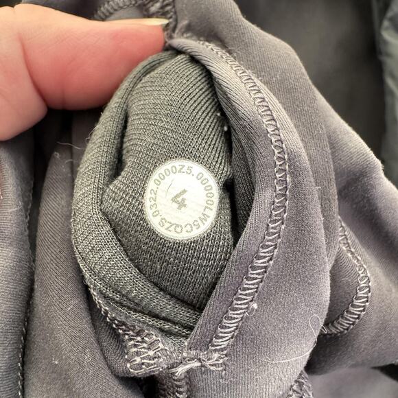 Lululemon Align Pants Womens 4 Black Gray High Rise Tie Dye Leggings Athleisure - Picture 4 of 6